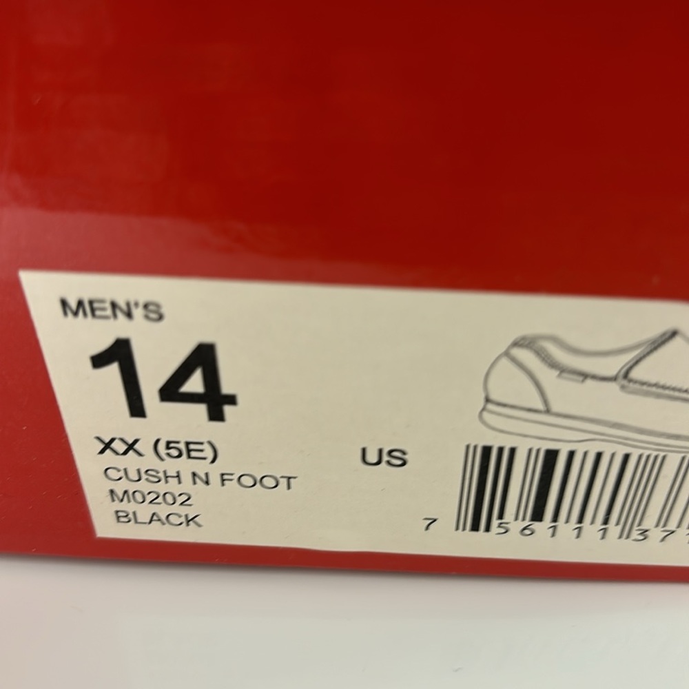 Propet Cush n foot black.  14xx 13 xx 10.5 x. NEW - Picture 4 of 8